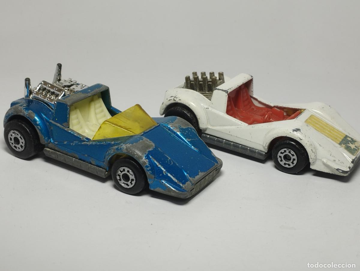 Coches a escala Matchbox: LOTE 2 COCHES HELLRAISER 55 DE MATCHBOX SUPERFAST 1,64 - Foto 2
