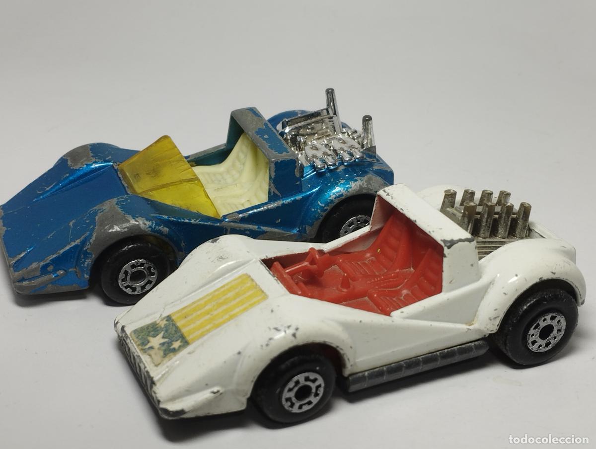 Coches a escala Matchbox: LOTE 2 COCHES HELLRAISER 55 DE MATCHBOX SUPERFAST 1,64 - Foto 1
