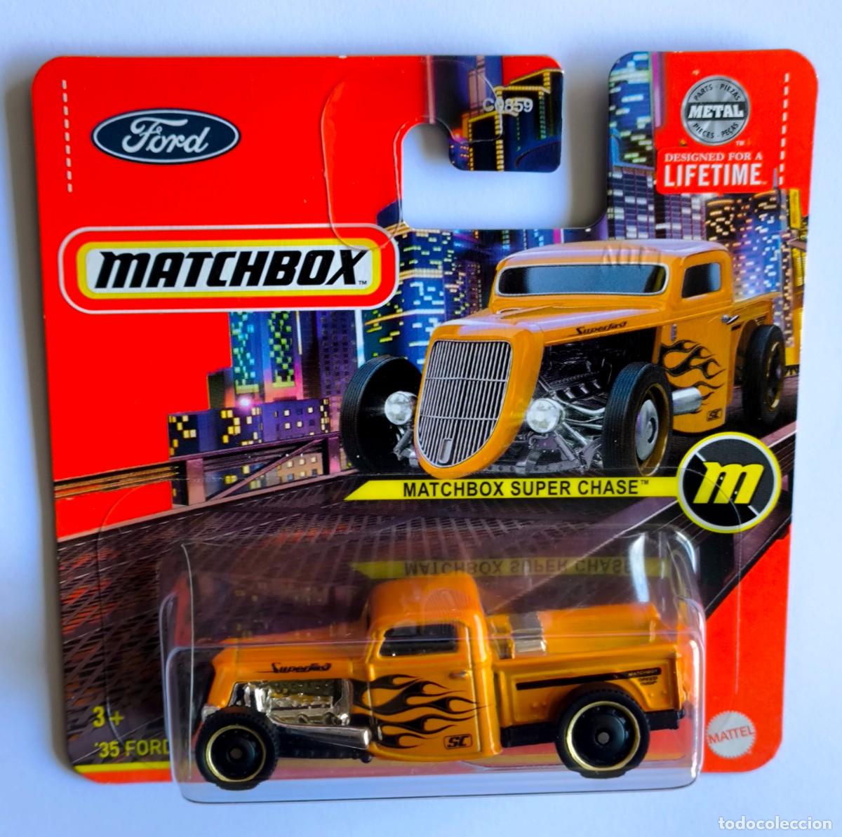 Coches a escala Matchbox: MATCHBOX 35 FORD PICKUP. SUPER CHASE. (2) - Foto 2
