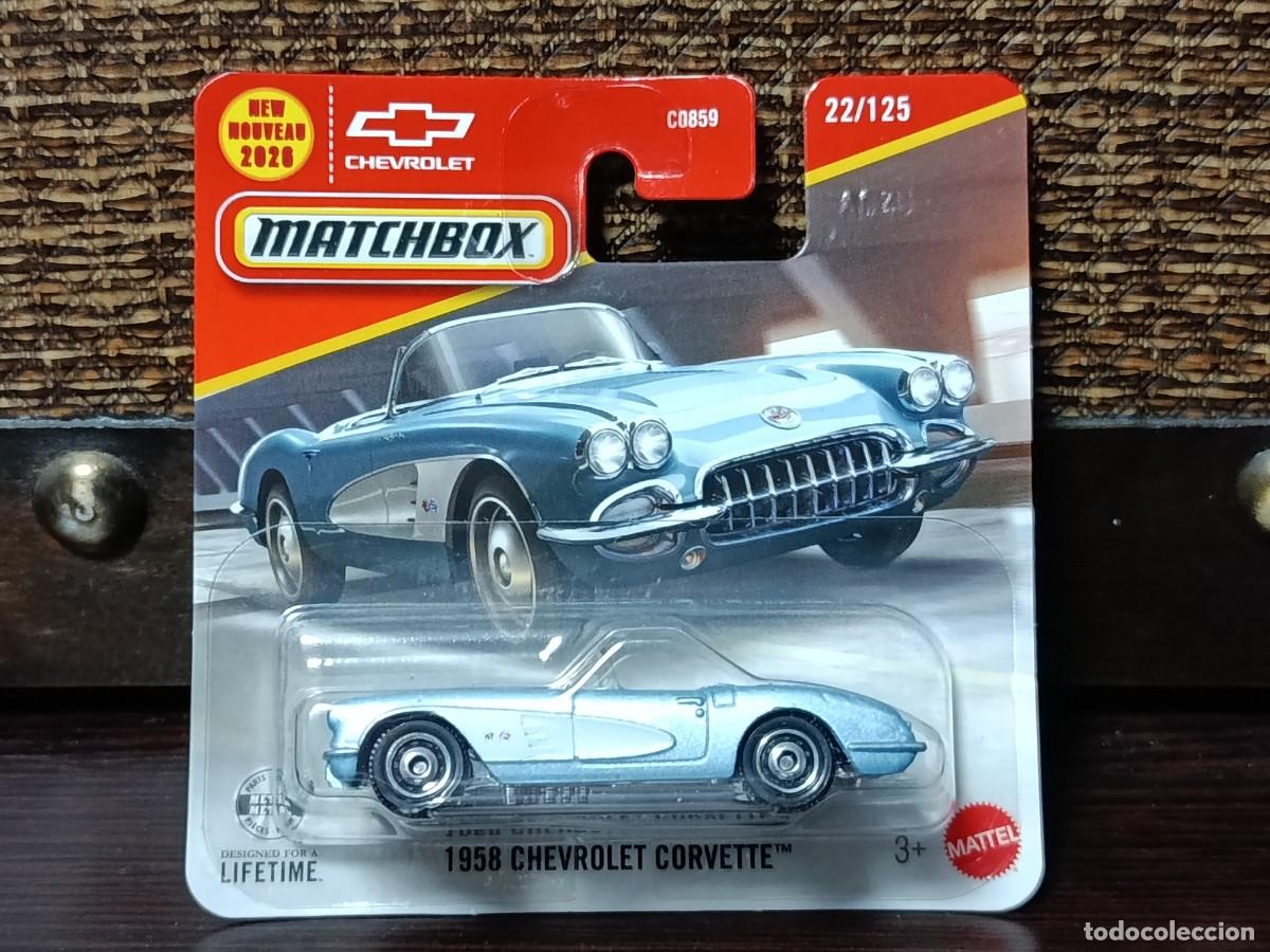 Coches a escala Matchbox: MATCHBOX 1958 CHEVROLET CORVETTE (1) - Foto 1
