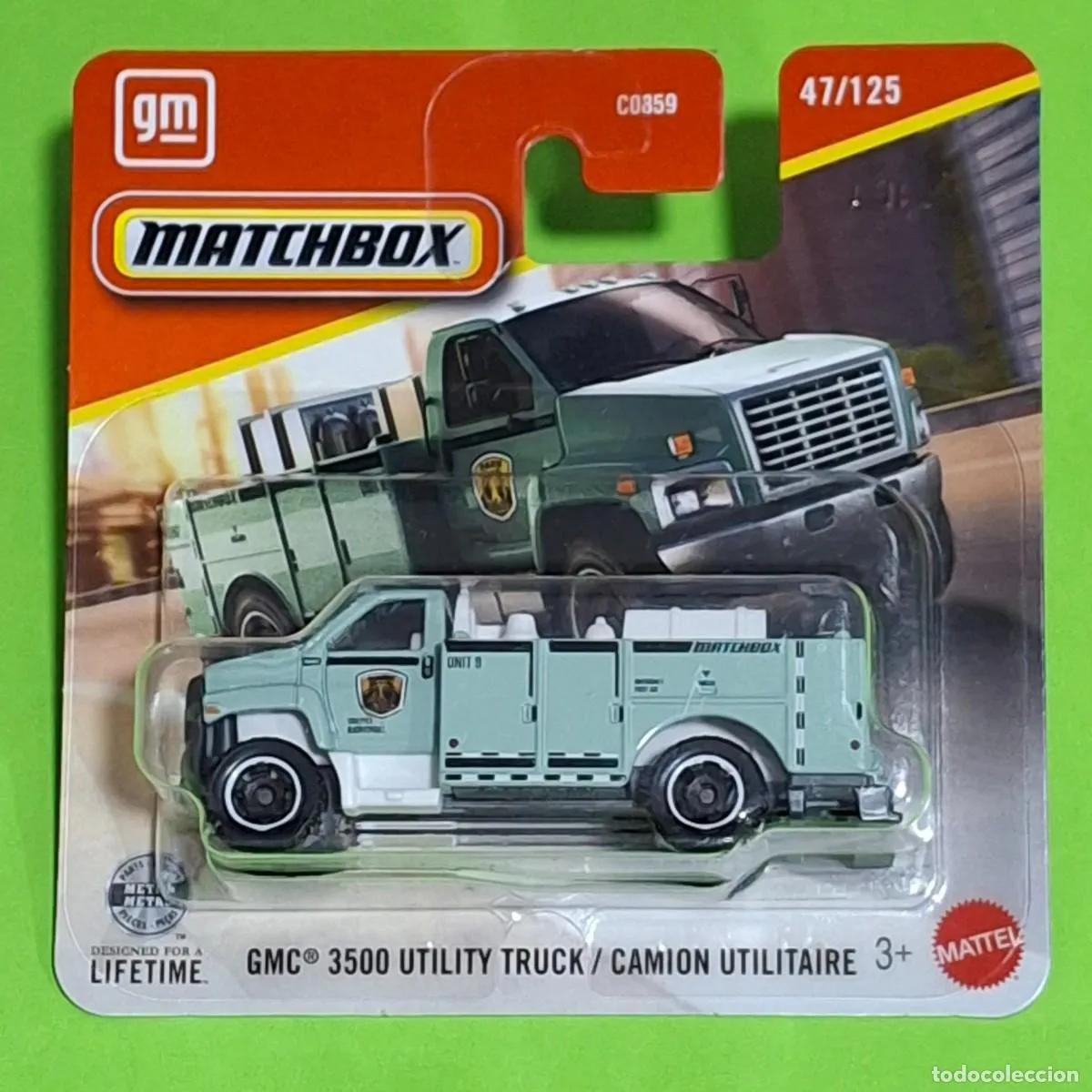 MATCHBOX 2026 47/125 - GMC 3500 UTILITY TRUCK - NUEVO EN BLISTER - 1/64