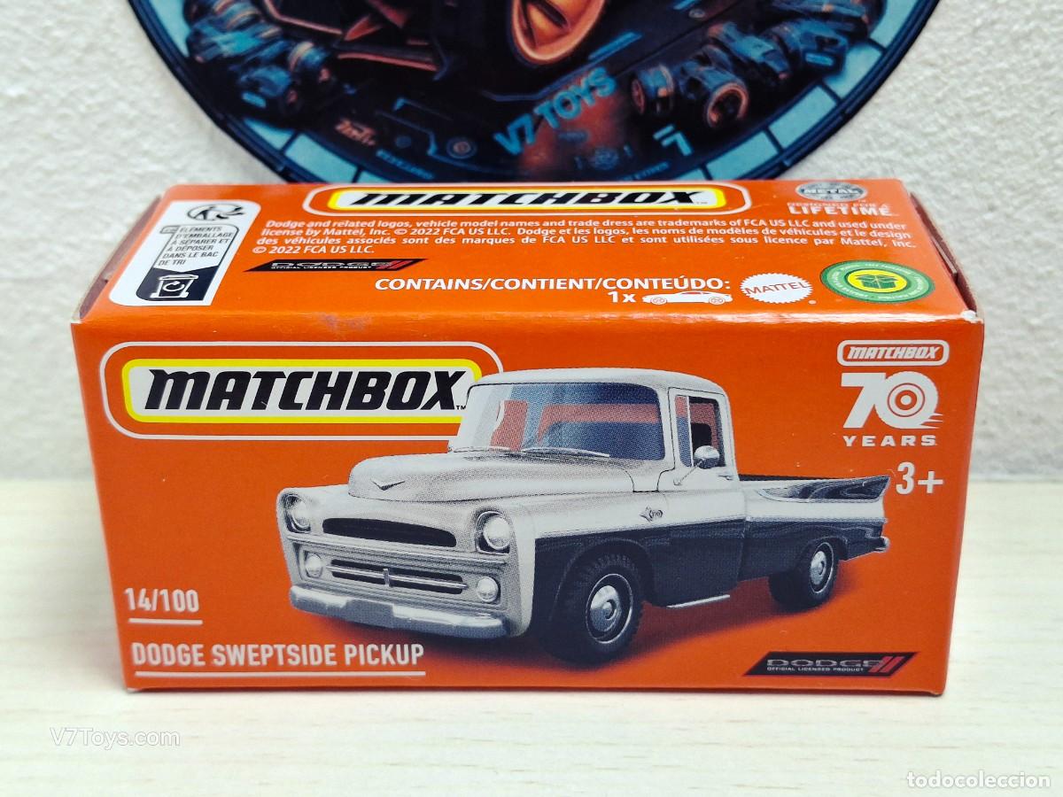 Coches a escala Matchbox: Dodge Sweptside Pickup Matchbox 2022 Mattel - Foto 1