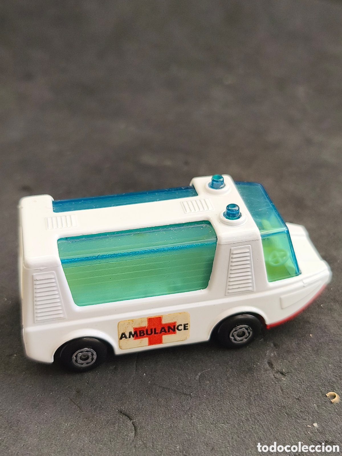 Coches a escala Matchbox: MATCHBOX SUPERFAST 46 STRETCH FETCHA Ambulance - Foto 3