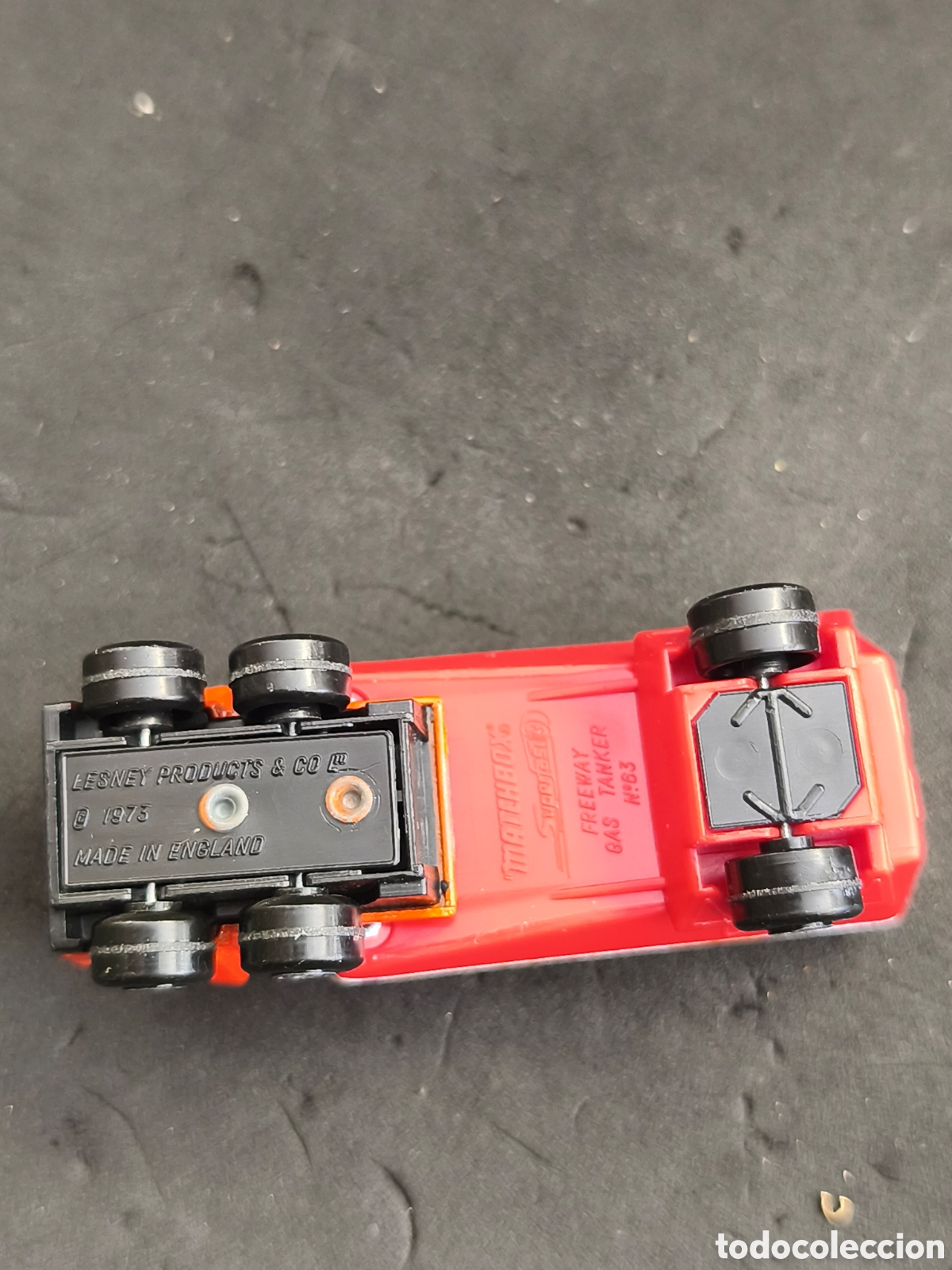 Coches a escala Matchbox: Matchbox freeway gas tanker 63 - Foto 5