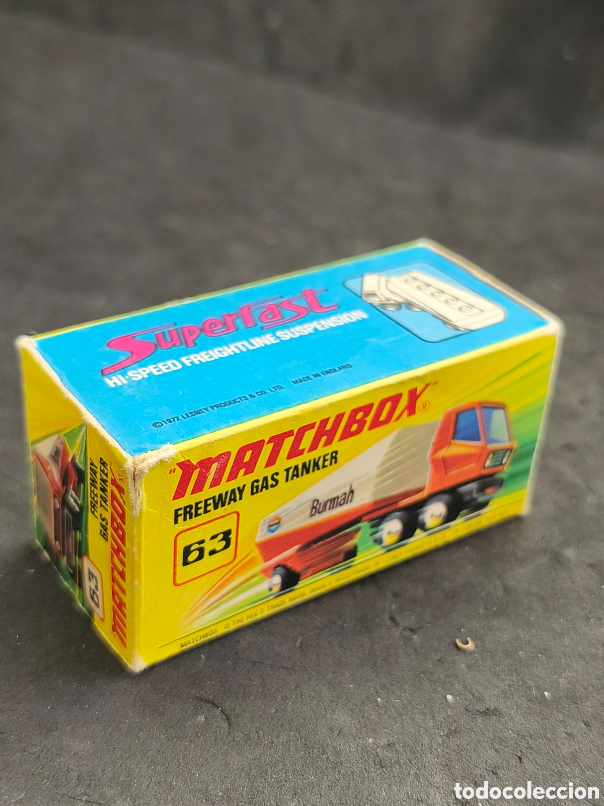 Coches a escala Matchbox: Matchbox freeway gas tanker 63 - Foto 6