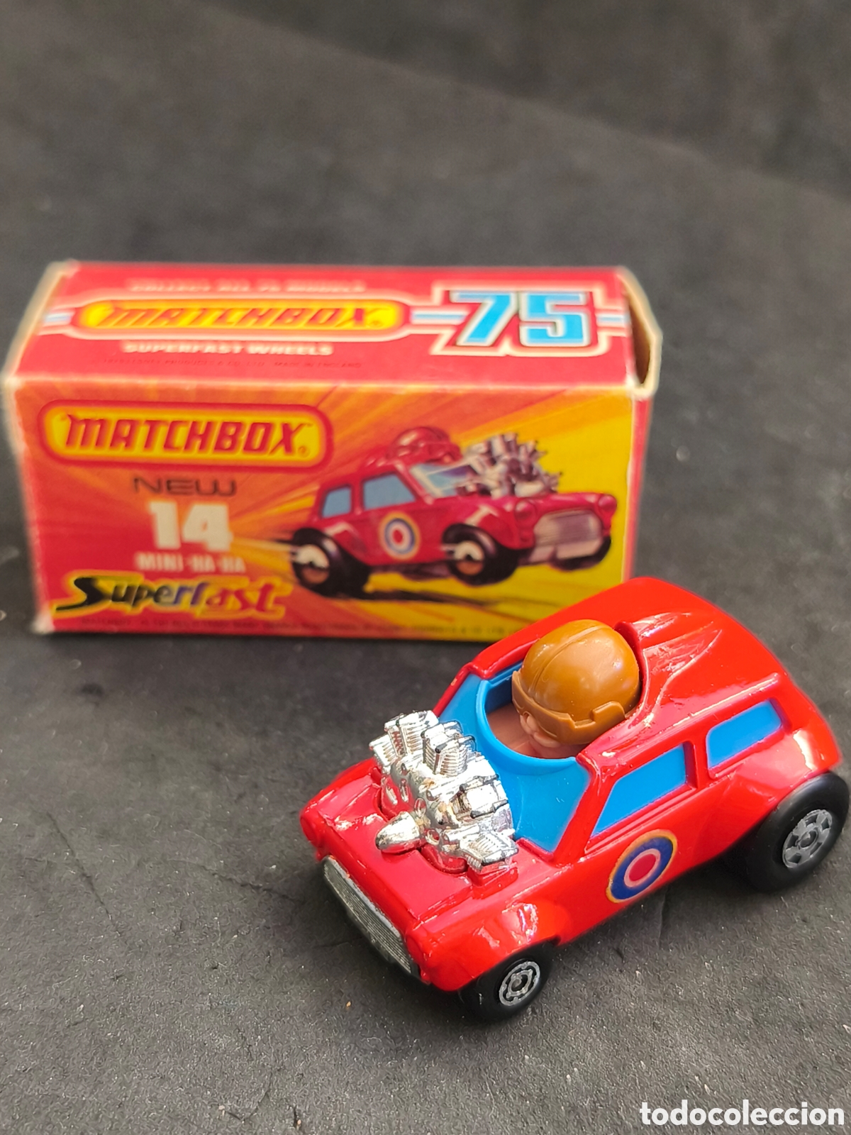 Coches a escala Matchbox: Matchbox New 14 Mini-ha-ha Superfast 75 - Foto 1