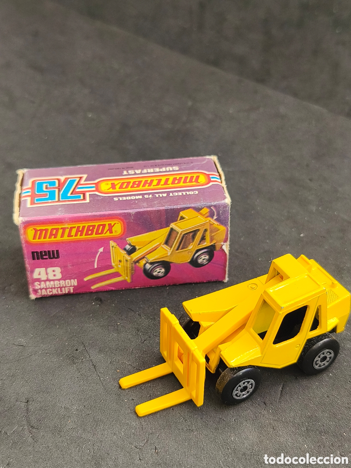 Coches a escala Matchbox: Matchbox new48 Sambron Jacklift - Foto 1