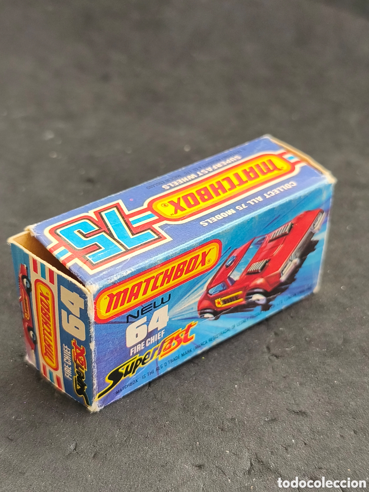 Coches a escala Matchbox: Matchbox New 64 Fire Chief Superfast - Foto 6