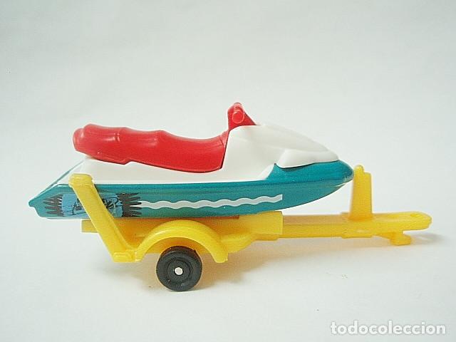 Coches a escala Matchbox: MATCHBOX MB373 E * 73 WATERCRAFT WITH TRAILER - Foto 2