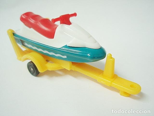 Coches a escala Matchbox: MATCHBOX MB373 E * 73 WATERCRAFT WITH TRAILER - Foto 4