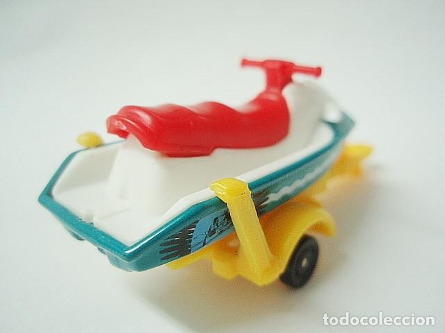 Coches a escala Matchbox: MATCHBOX MB373 E * 73 WATERCRAFT WITH TRAILER - Foto 5