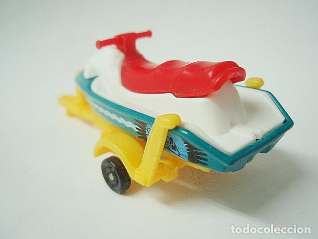 Coches a escala Matchbox: MATCHBOX MB373 E * 73 WATERCRAFT WITH TRAILER - Foto 6
