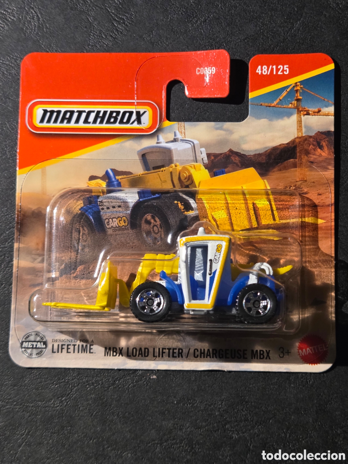 Coches a escala Matchbox: MATCHBOX CARRETILLA ELEVADORA, MBX LOAD LIFTER - Foto 1