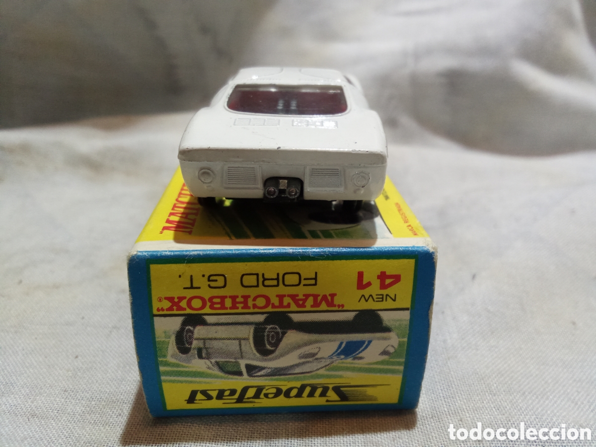 Coches a escala Matchbox: MATCHBOX SUPERFAST FORD GT, NEW 41 EN CAJA - Foto 3