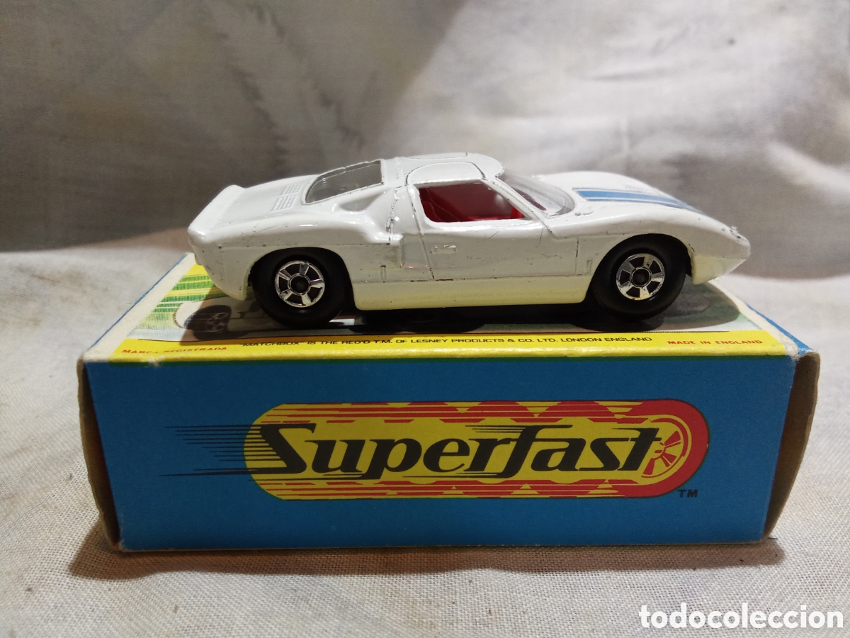 Coches a escala Matchbox: MATCHBOX SUPERFAST FORD GT, NEW 41 EN CAJA - Foto 4