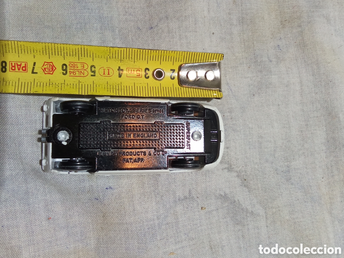 Coches a escala Matchbox: MATCHBOX SUPERFAST FORD GT, NEW 41 EN CAJA - Foto 7