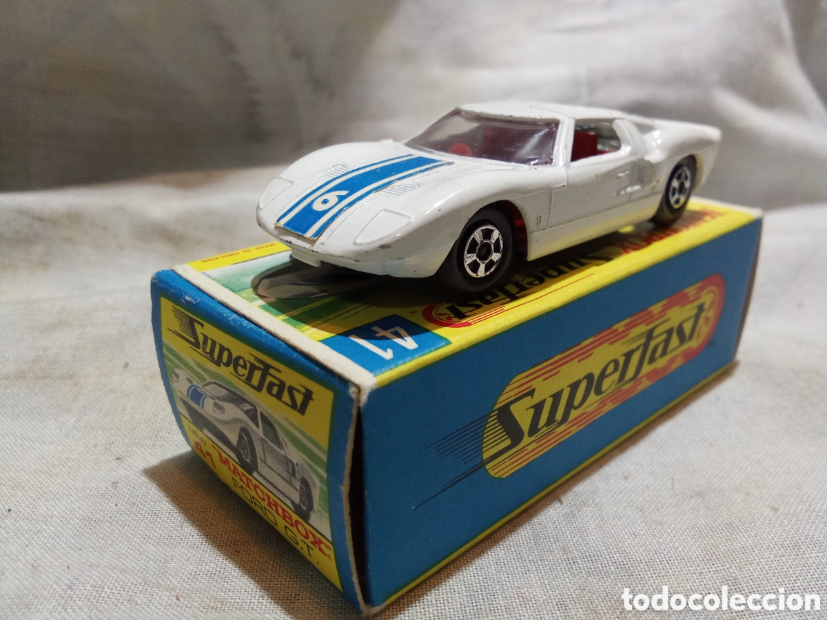 Coches a escala Matchbox: MATCHBOX SUPERFAST FORD GT, NEW 41 EN CAJA - Foto 1