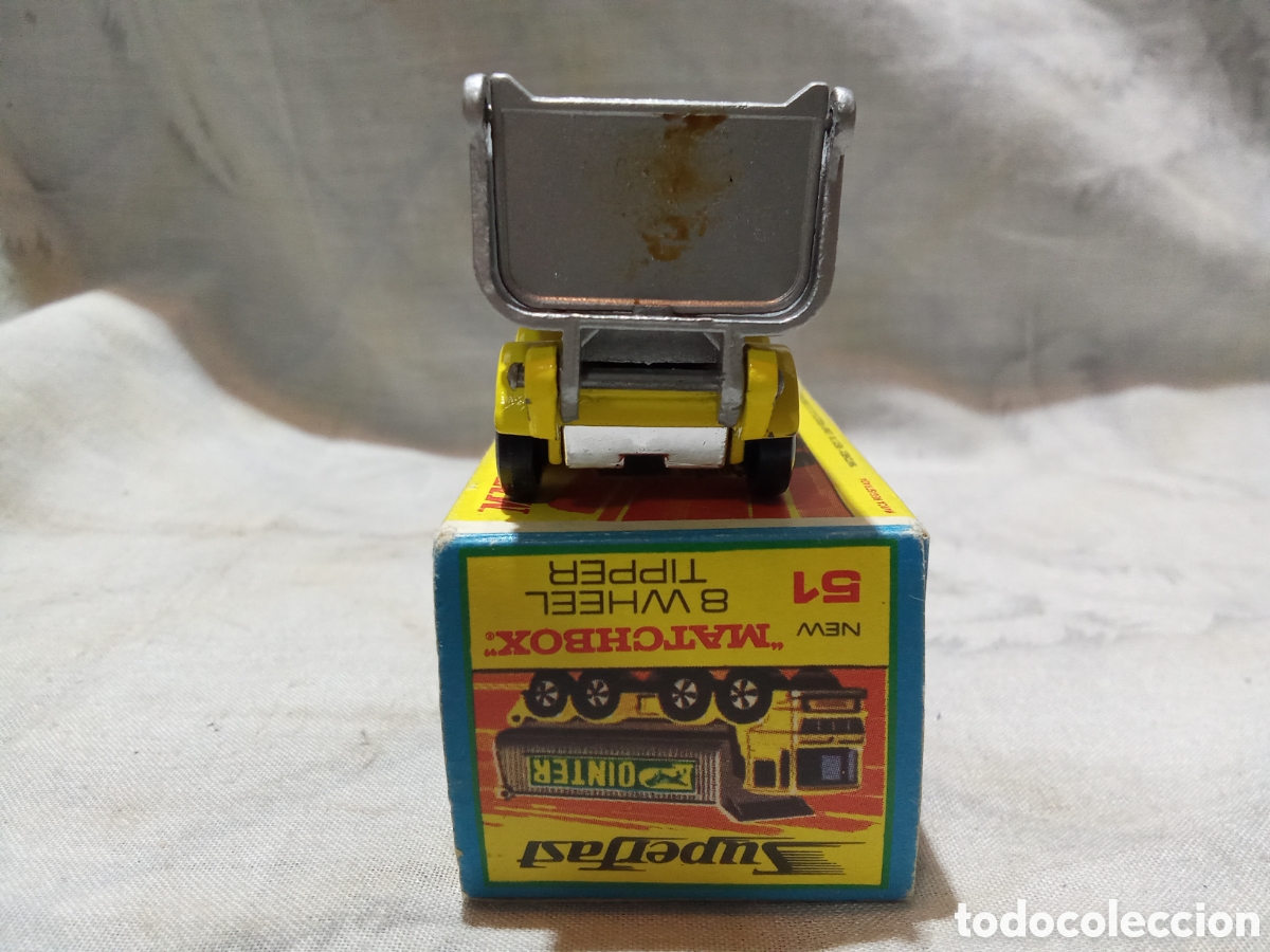 Coches a escala Matchbox: MATCHBOX SUPERFAST, 8 WHEEL TIPPER EN CAJA - Foto 3