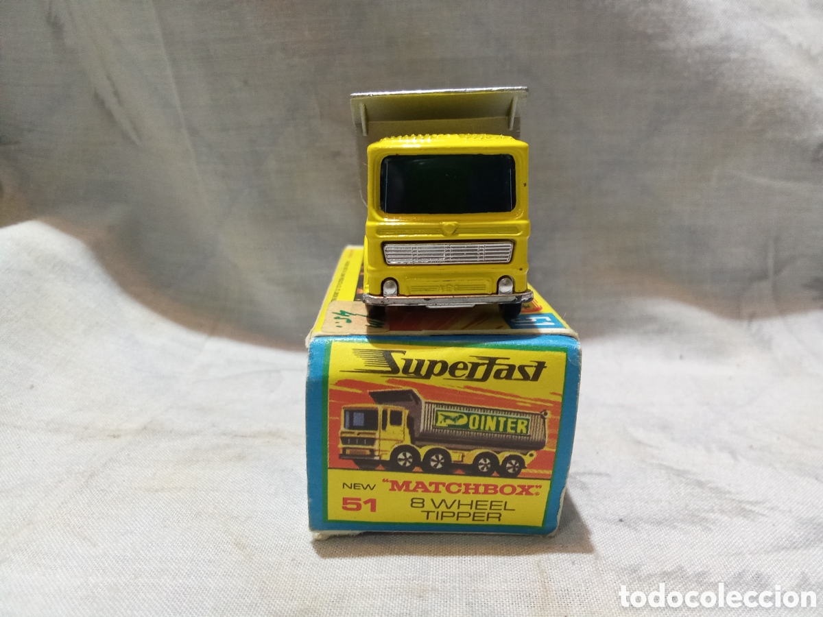 Coches a escala Matchbox: MATCHBOX SUPERFAST, 8 WHEEL TIPPER EN CAJA - Foto 5