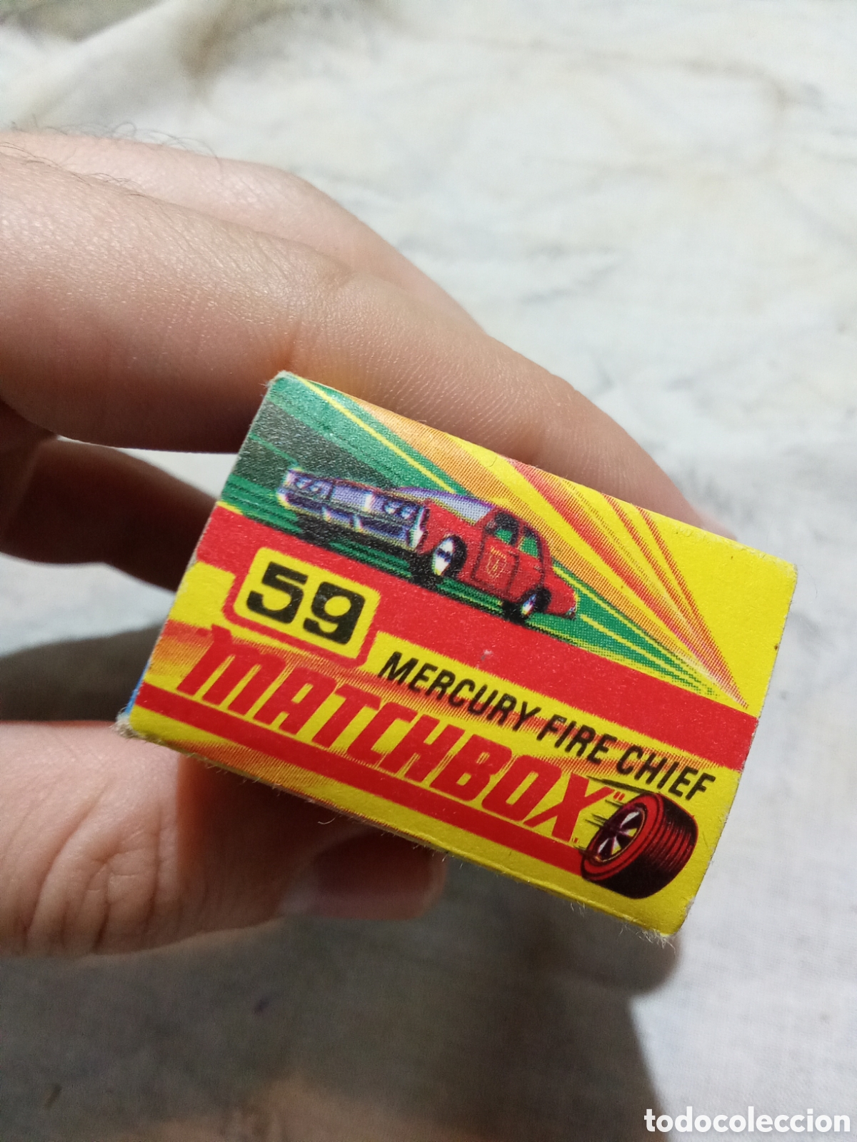 Coches a escala Matchbox: MATCHBOX SUPERFAST MERCURY FIRE CHIEF, 59 EN CAJA - Foto 9