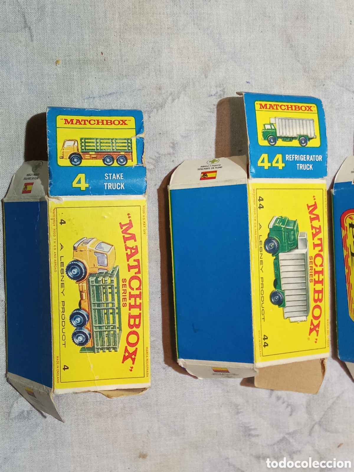 Coches a escala Matchbox: LOTE 4 CAJAS PARA AUTOS MATCHBOX - Foto 3