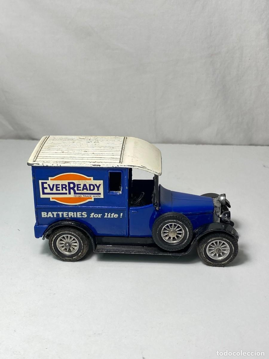 Coches a escala Matchbox: Cami&oacute;n Eveready - Matchbox Azul - Foto 2