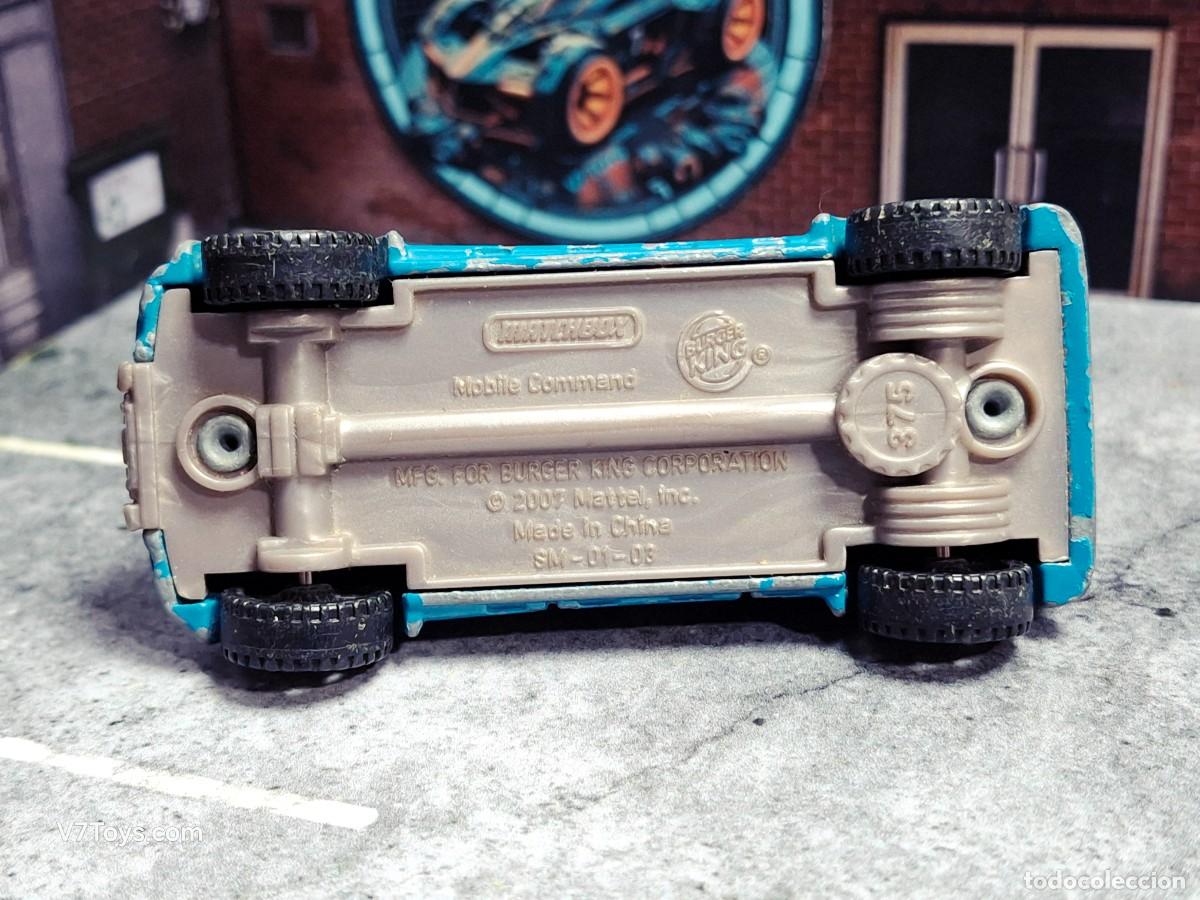 Coches a escala Matchbox: Mobile Command Matchbox Burger King 2007 Robot Truck - Foto 3