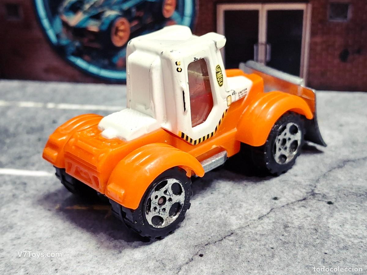 Coches a escala Matchbox: Tractor Plow Matchbox 2008 Farm Mattel - Foto 2
