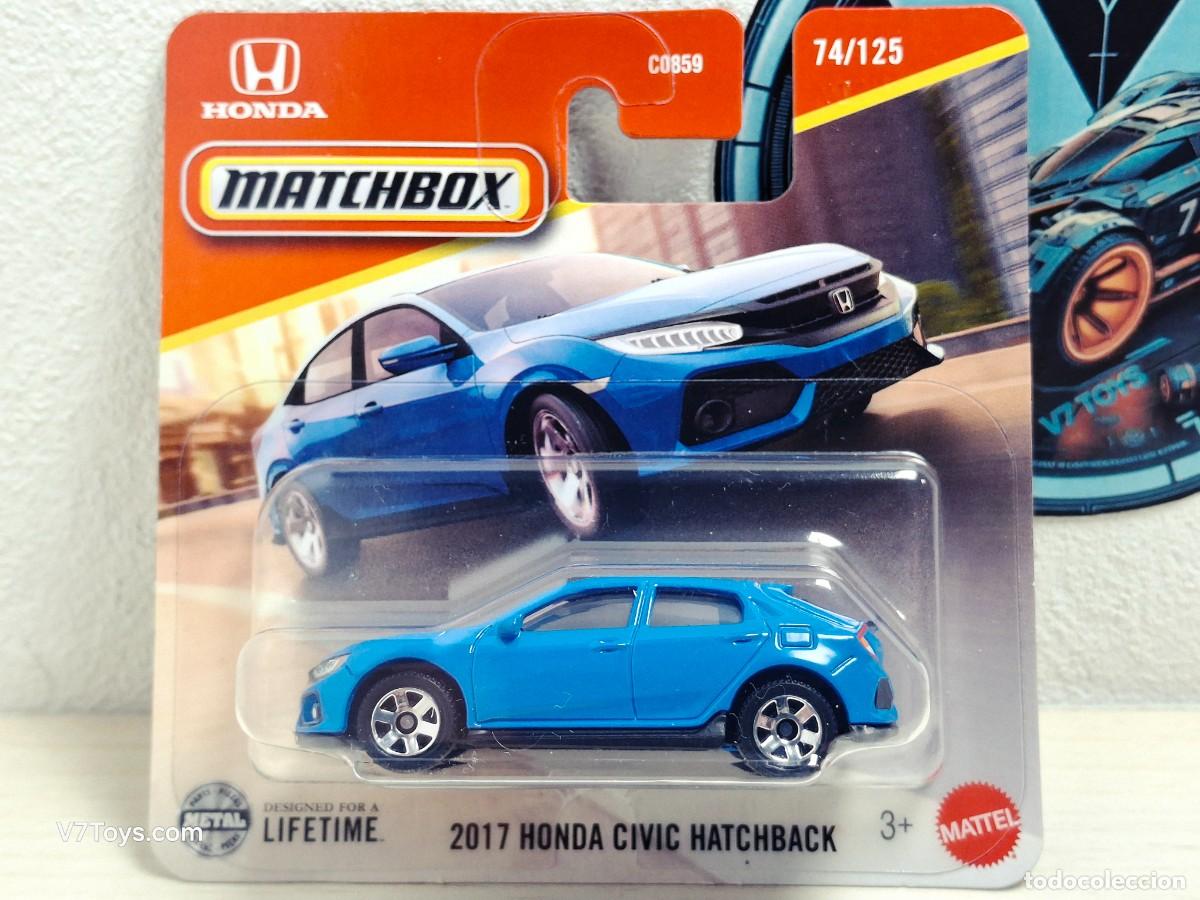 Coches a escala Matchbox: Honda Civic Hatchback '17 Matchbox Mattel
