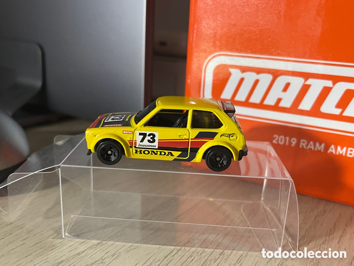 Coches a escala Matchbox: Hot Wheels &lsquo;73 Honda Civic Custom