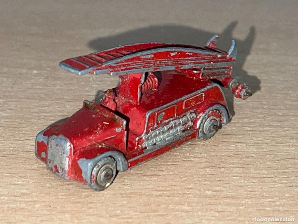 Modellautos Matchbox: 69- Matchbox Lesney Moko antiguo cami&oacute;n Bomberos Dennis Fire engine Ref. 9 a&ntilde;os 50 Made in England
