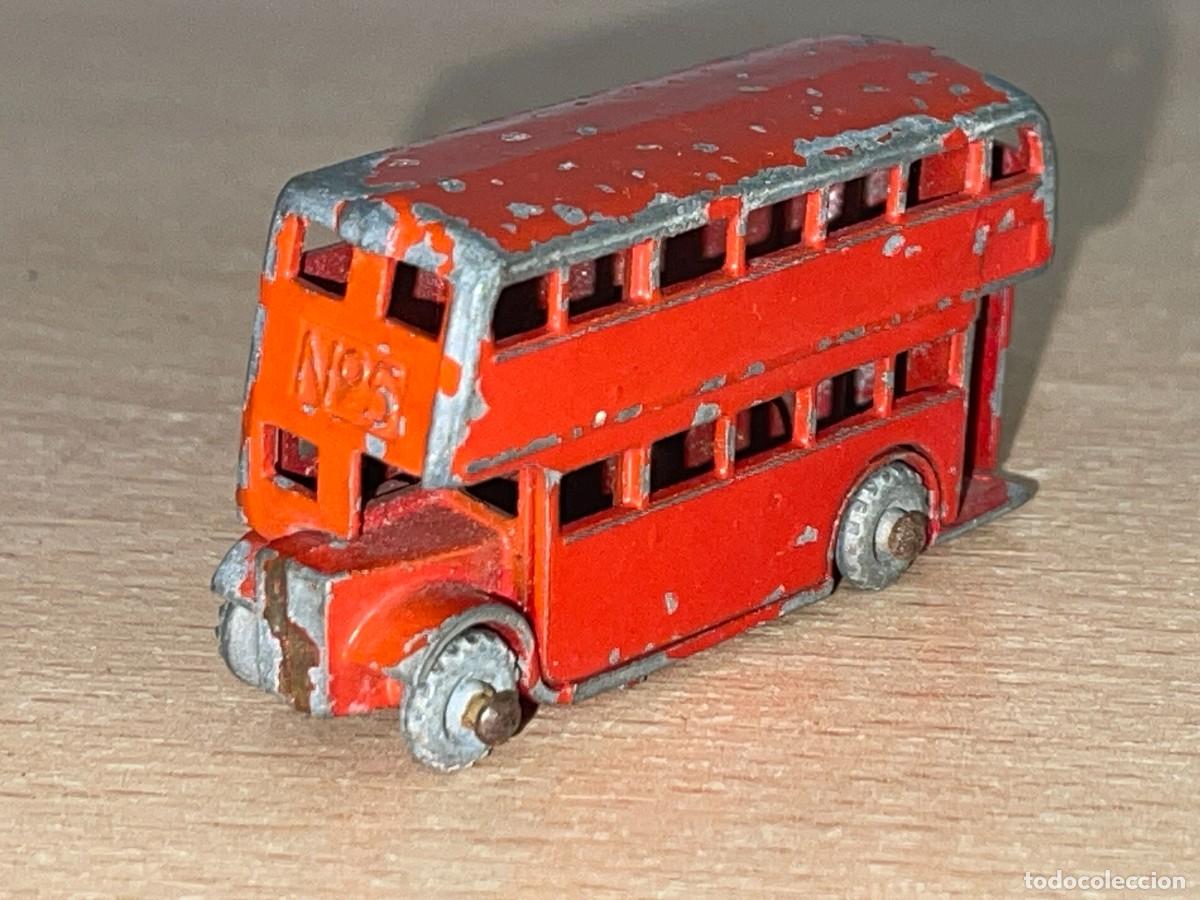 Modellautos Matchbox: 71- Matchbox Lesney Moko antiguo London Bus Ref. 5 a&ntilde;os 50 Made in England autobus dos pisos Londres