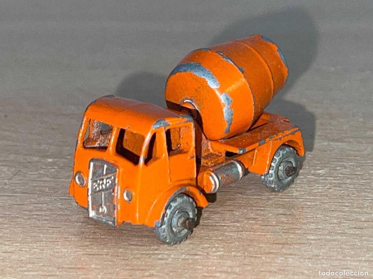 Coches a escala Matchbox: 76- Matchbox Lesney Moko antiguo Cami&oacute;n Hormigonera ERF Cement Mixer Ref. 26 a&ntilde;os 50 Made in England