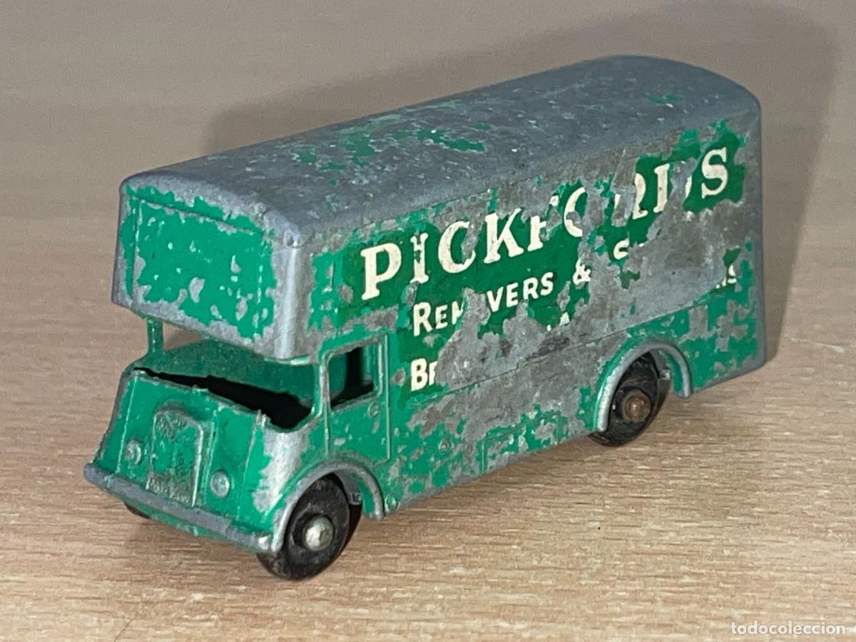 Coches a escala Matchbox: 86- Matchbox Lesney antiguo Cami&oacute;n Mudanzas Pickford Removal Van Ref. 46 a&ntilde;os 50 Made in England