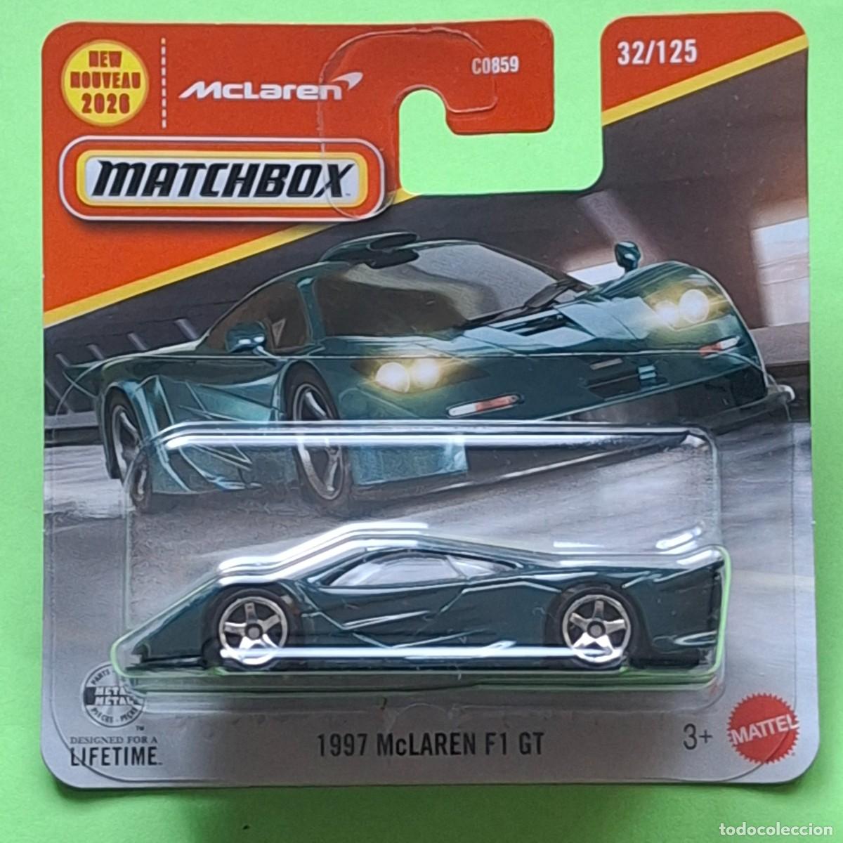 Coches a escala Matchbox: MATCHBOX 2026 32/125 - 1997 McLAREN F1 GT - NUEVO EN BLISTER - 1/64