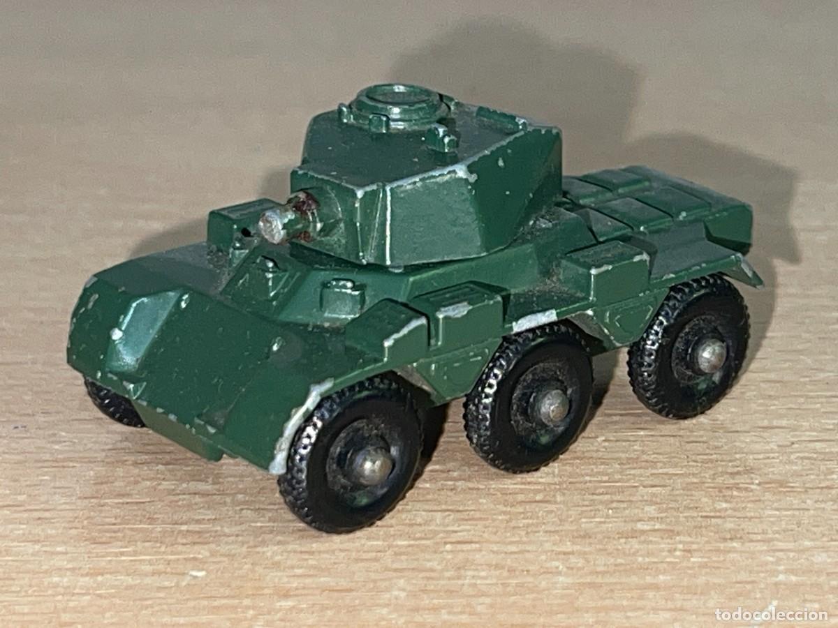 Coches a escala Matchbox: 101 Matchbox Lesney veh&iacute;culo militar blindado Saladin Armoured 6x6 Car N&ordm; 67 a&ntilde;os 70 Made in England