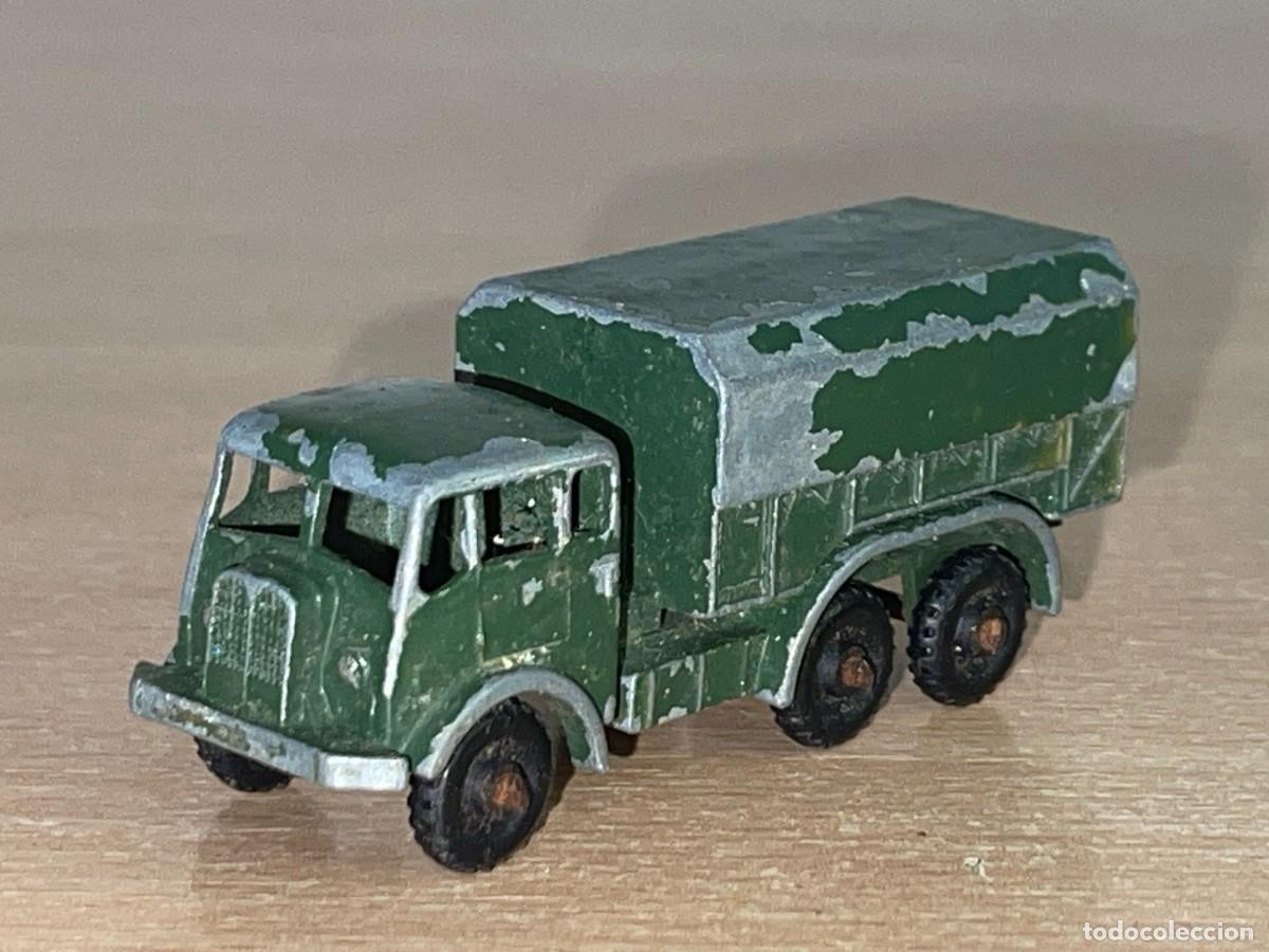 Coches a escala Matchbox: 104- Matchbox Lesney cami&oacute;n militar army General Service Lorry N&ordm; 62 a&ntilde;os 50 Made in England truck