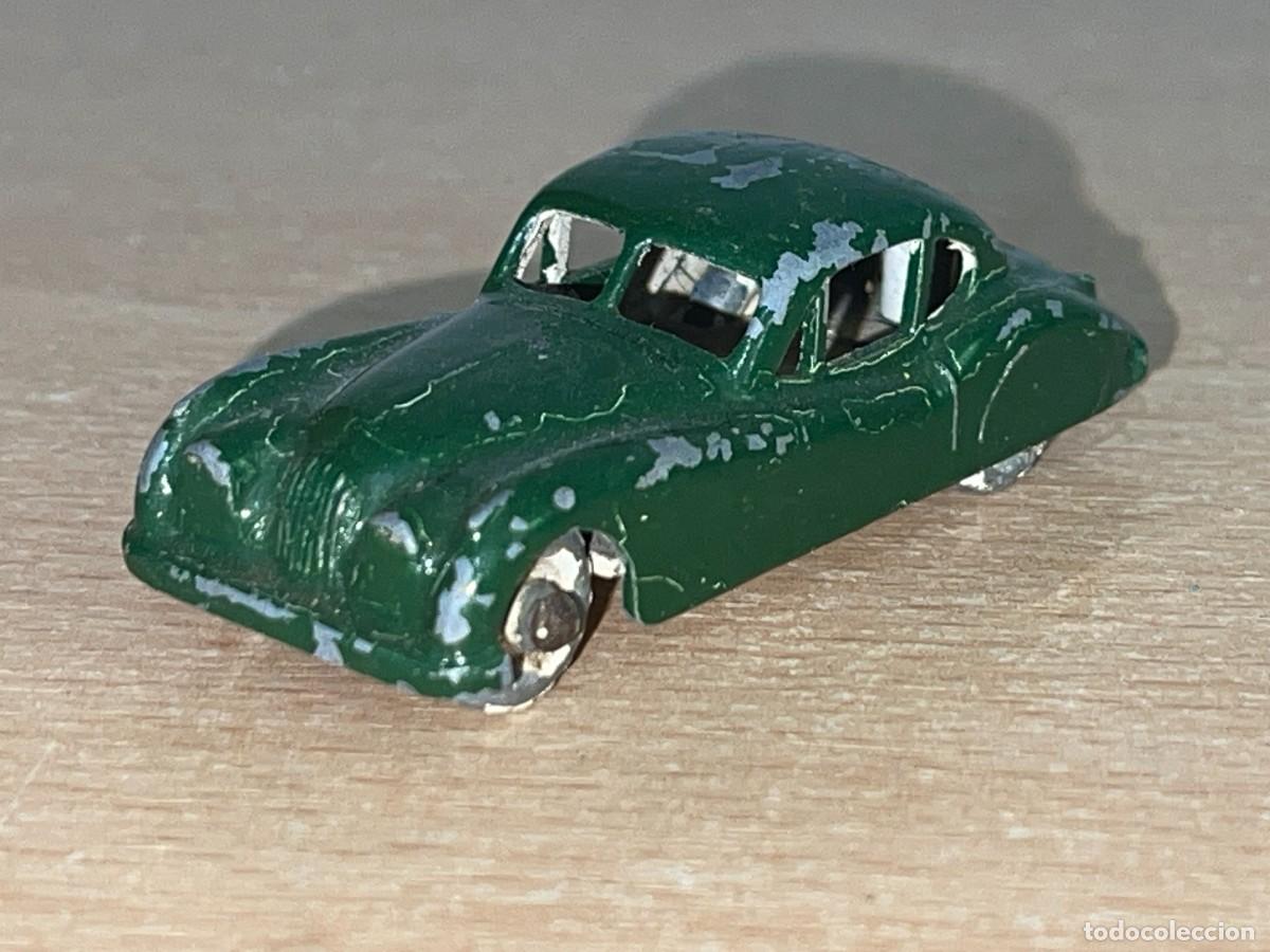Coches a escala Matchbox: 106- Matchbox Lesney coche Jaguar XK140 N&ordm; 32 a&ntilde;os 60 Made in England die-cast metal car