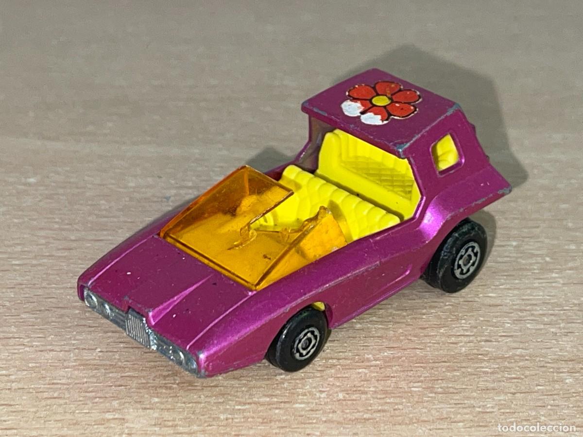 Coches a escala Matchbox: 123- Matchbox Lesney Superfast Soopa Coopa coche rosa fucsia Ref. N&ordm; 37 a&ntilde;o 1972 Made in England