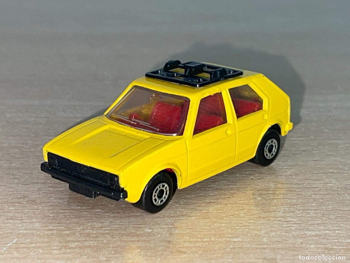 Coches a escala Matchbox: 131- Matchbox Lesney Superfast VW Golf coche amarillo Ref. N&ordm; 7 a&ntilde;o 1976 Made in England die-cast