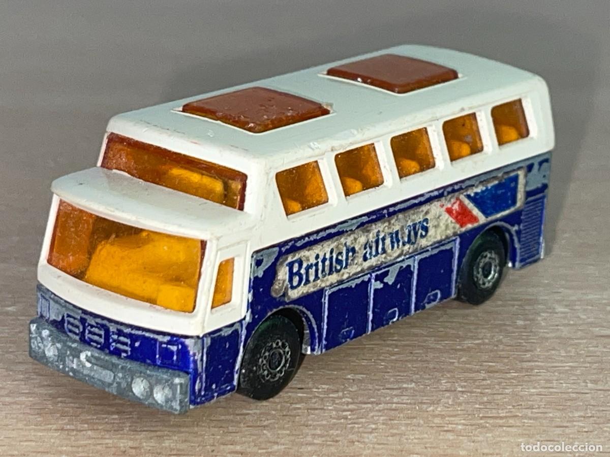 Coches a escala Matchbox: 145- Matchbox Lesney Superfast Airport Coach Bus British Airways autobus N&ordm; 65 1977 Made in England