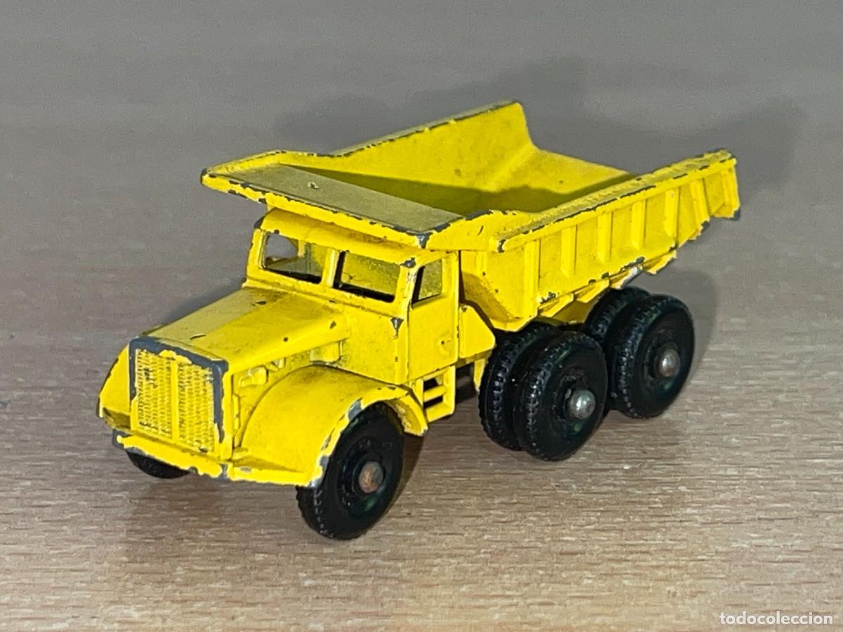 Coches a escala Matchbox: 148- Matchbox Lesney Euclid Dump Truck cami&oacute;n volquete N&ordm; 6 a&ntilde;os 60 Made in England die-cast metal