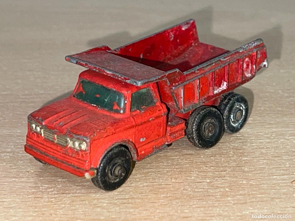 Coches a escala Matchbox: 150- Matchbox Lesney Dumper Truck cami&oacute;n volquete N&ordm; 48 a&ntilde;os 70 Made in England die-cast