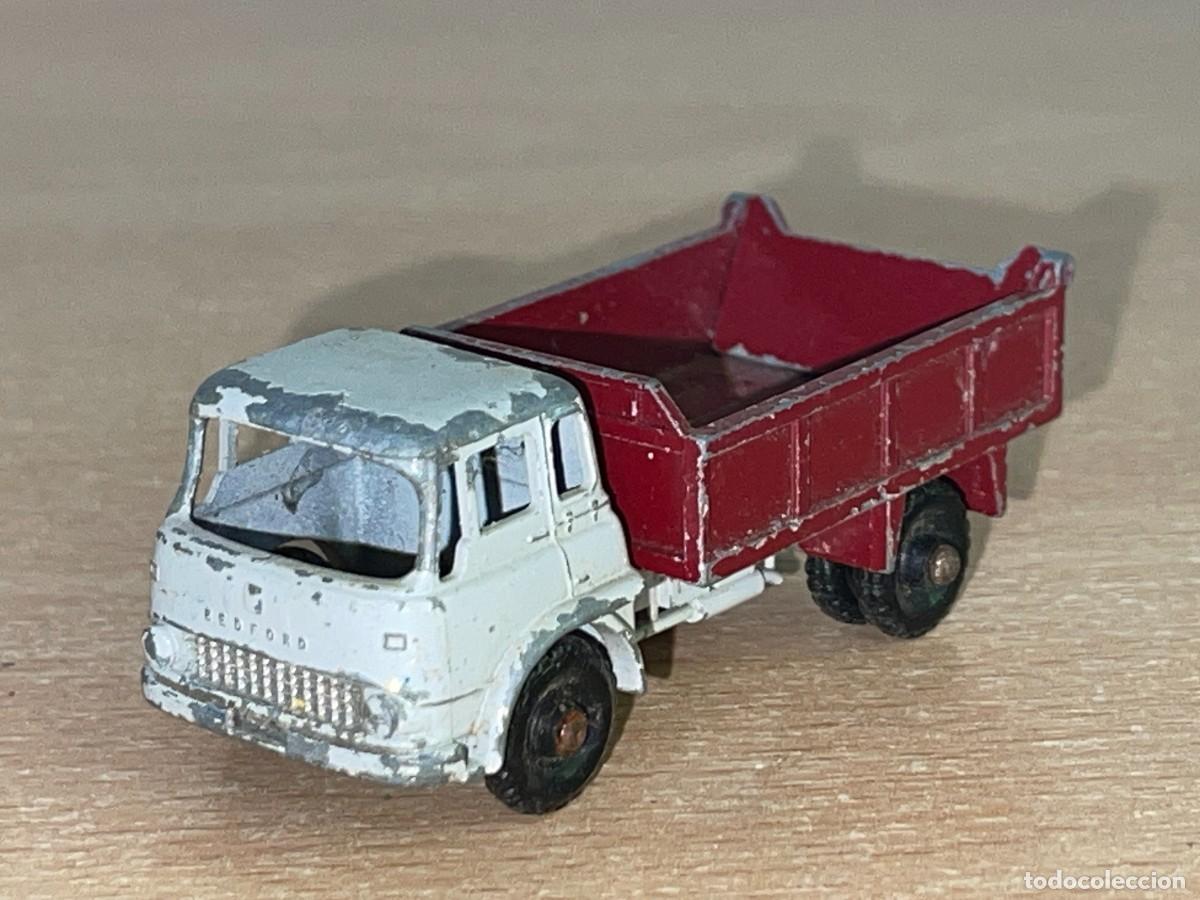 Coches a escala Matchbox: 155- Matchbox Lesney Bedford 7,5 Ton Tipper antiguo Cami&oacute;n volquete N&ordm;3 a&ntilde;os 60 Made in England