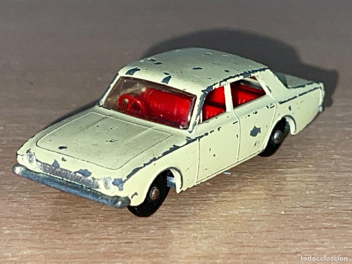 Coches a escala Matchbox: 176- Matchbox Lesney Ford Corsair antiguo coche N&ordm; 45 a&ntilde;os 60 Made in England die-cast metal