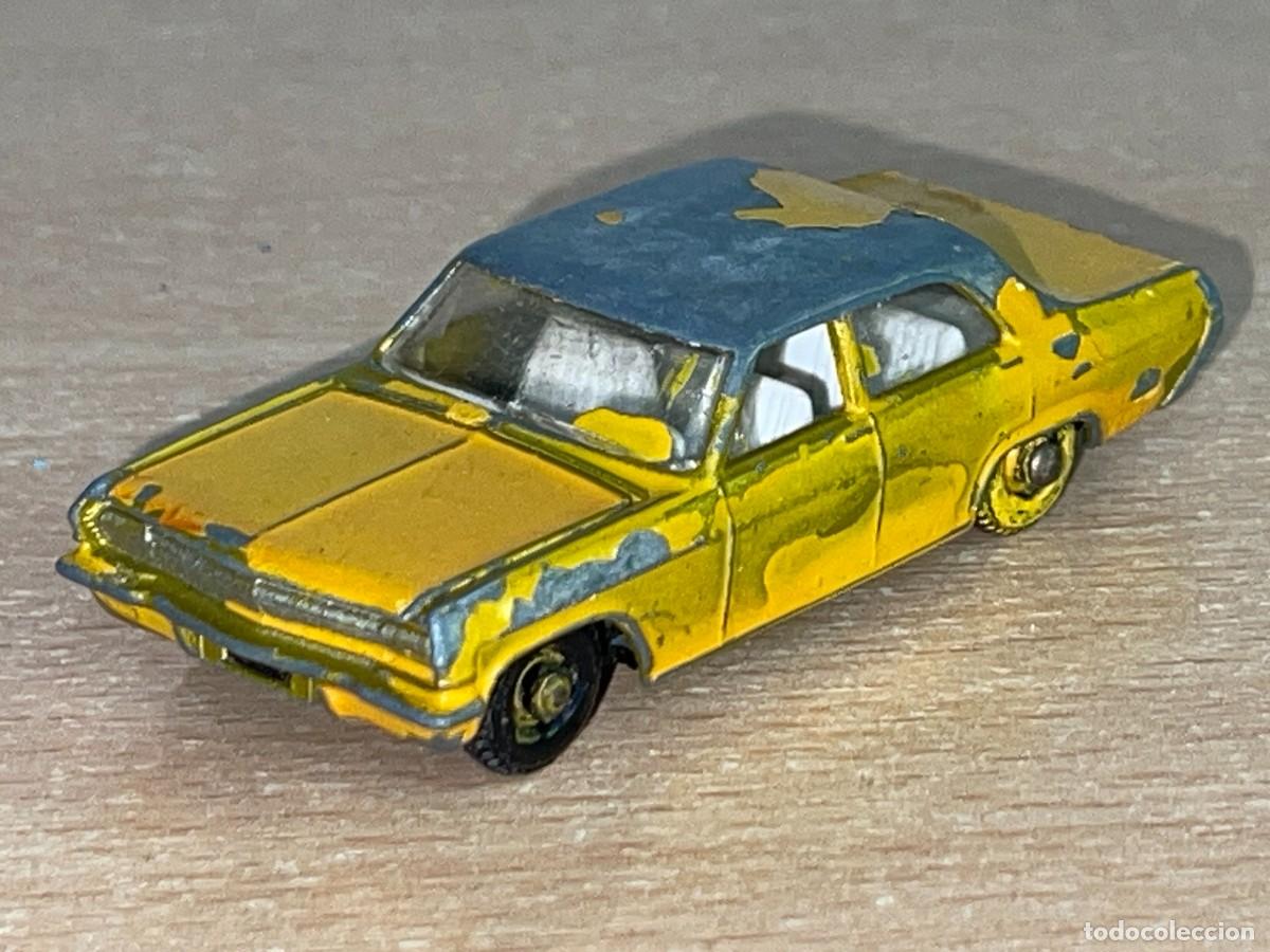 Coches a escala Matchbox: 178- Matchbox Lesney Opel Diplomat antiguo coche N&ordm; 36 a&ntilde;os 60 Made in England die-cast metal car