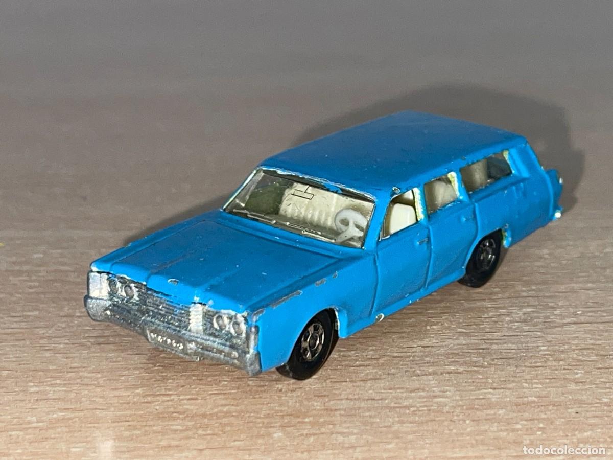 Coches a escala Matchbox: 182- Matchbox Lesney Superfast Mercury Commuter coche azul N&ordm; 55 or 73 1968 Made in England die-cast