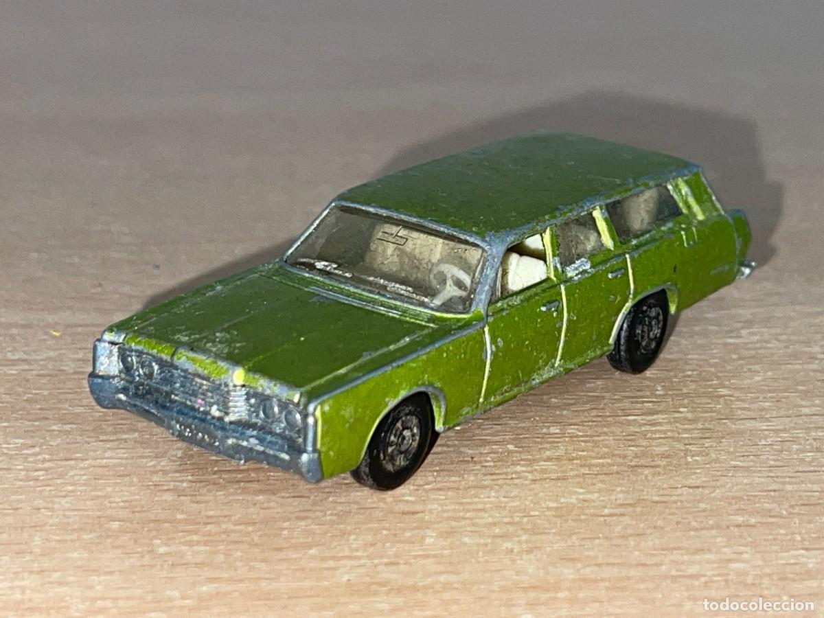Coches a escala Matchbox: 183 Matchbox Lesney Superfast Mercury Commuter coche verde N&ordm; 55 or 73 1968 Made in England die-cast
