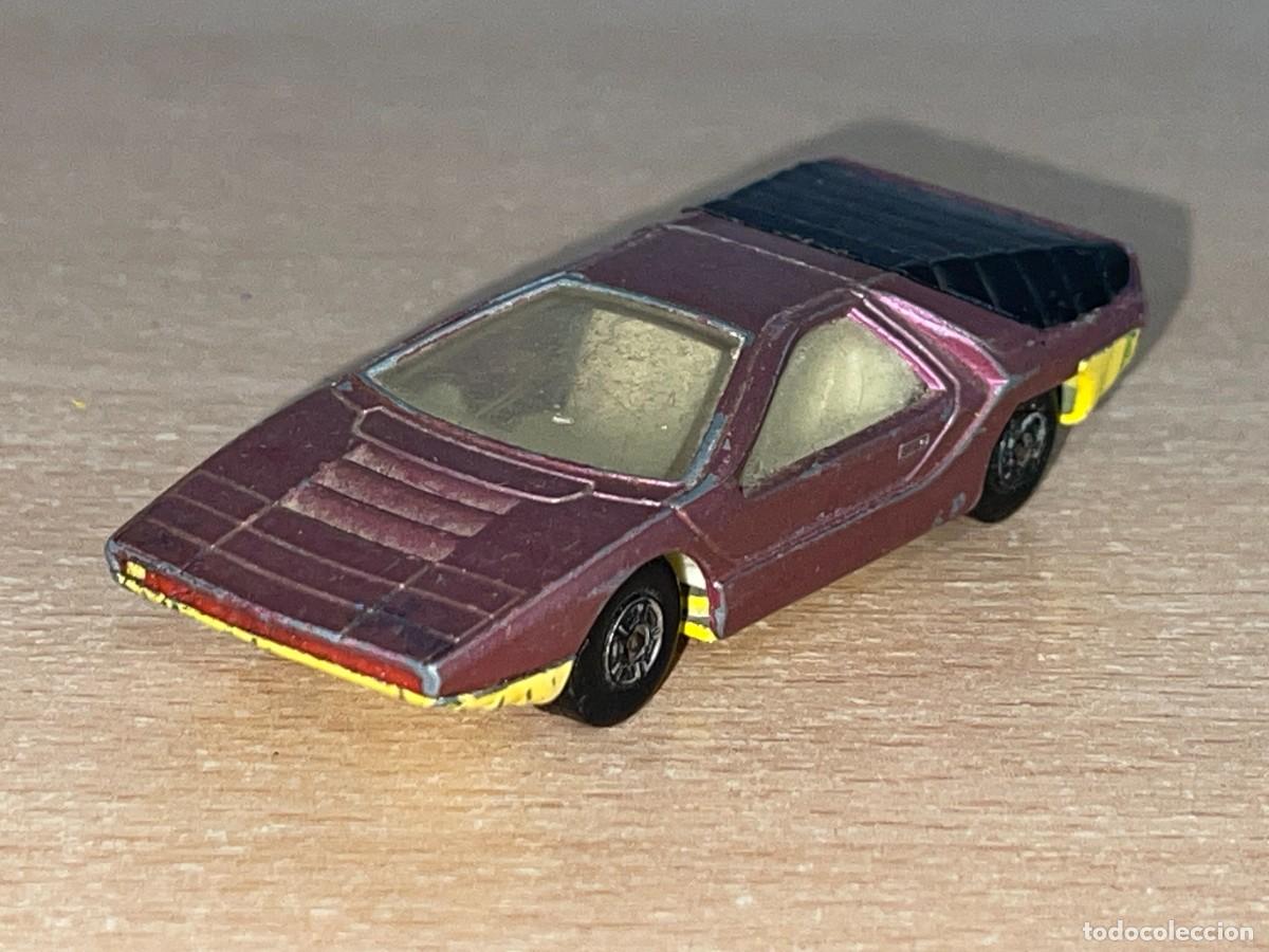 Coches a escala Matchbox: 184- Matchbox Lesney Superfast Alfa Carabo coche N&ordm; 75 1978 Made in England die-cast metal car