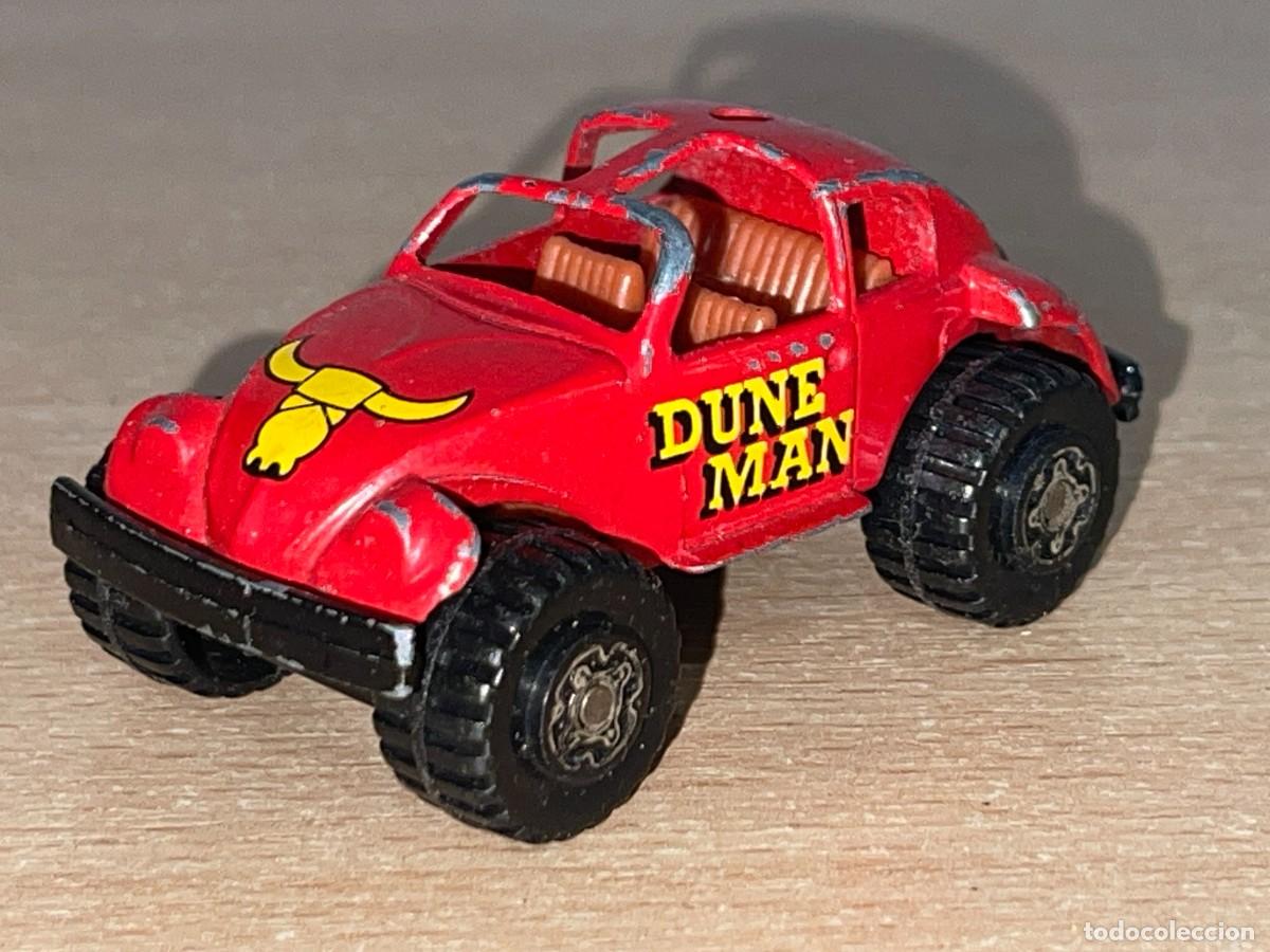 Coches a escala Matchbox: 188- Matchbox Sand Digger Dune Man coche MB49 a&ntilde;o 1983 Made in Macau die-cast metal car VW beetle